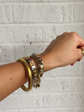 BARE GOLD BANGLE