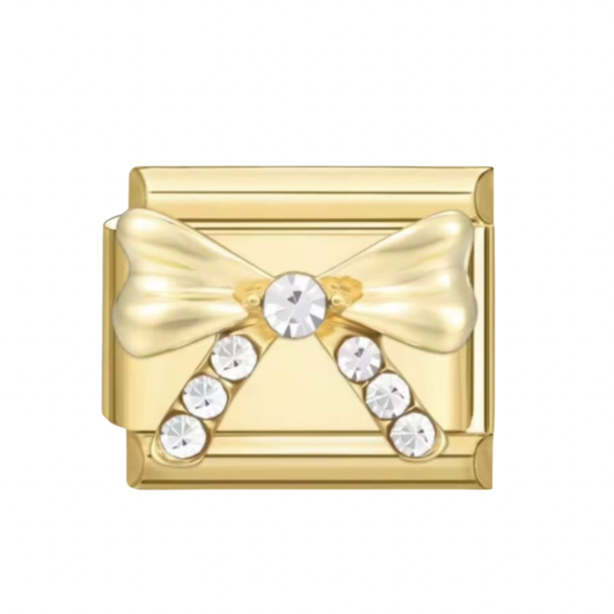 GOLD BOW CHARM
