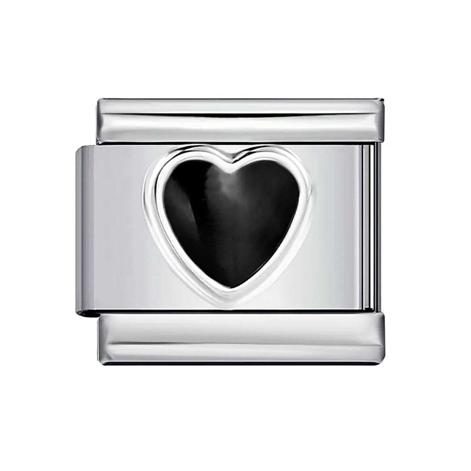 RHINESTONE HEART CHARM