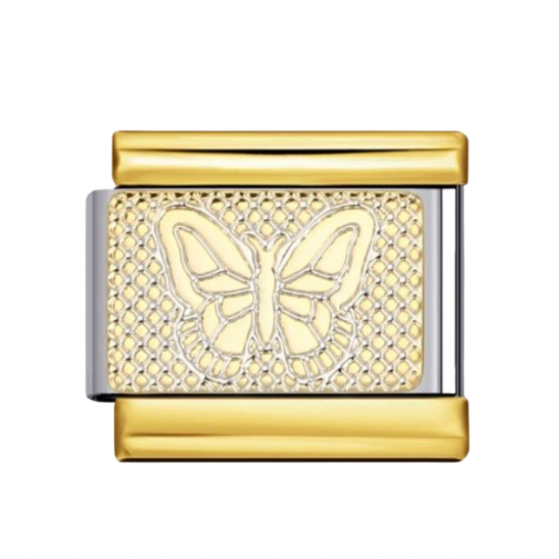 GOLD BUTTERFLY CHARM