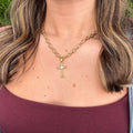 EVERGOLD CROSS CHAIN