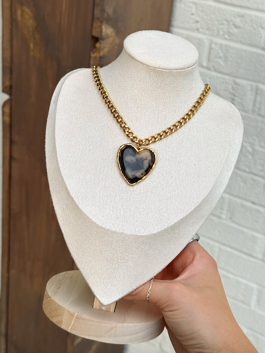 RUSTIC GOLD HEART
