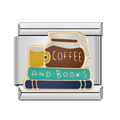 COFFEE & BOOKS CHARM