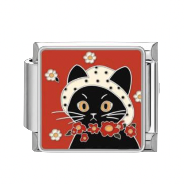 CAT BONNET CHARM