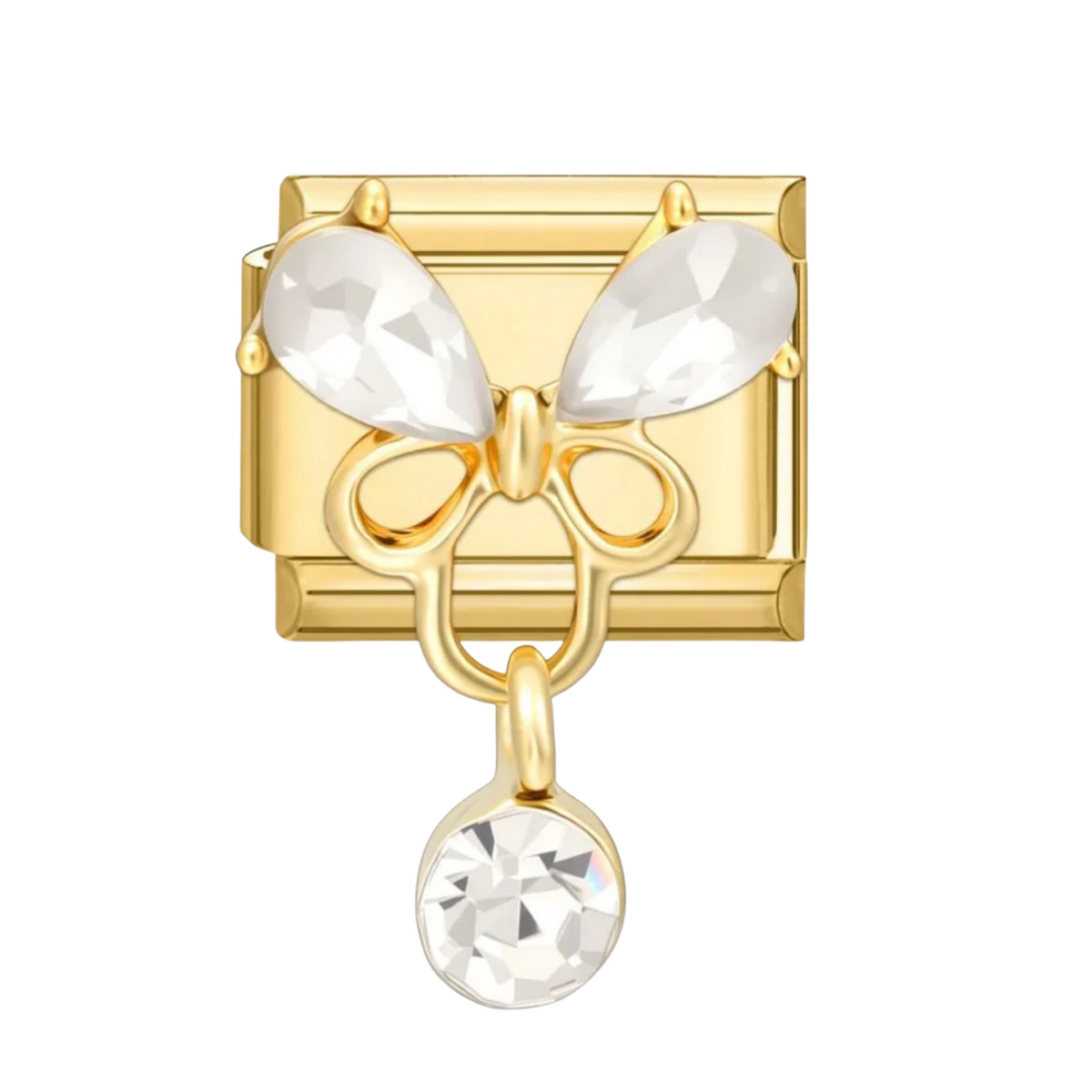 DIAMOND BUTTERFLY CHARM