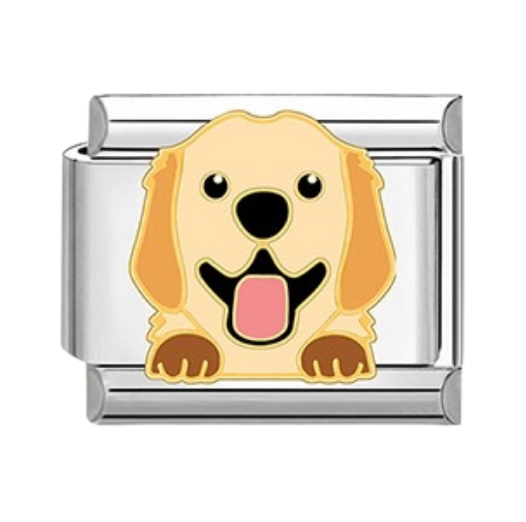 GOLDEN DOG CHARM
