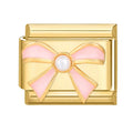 PINK BOW CHARM